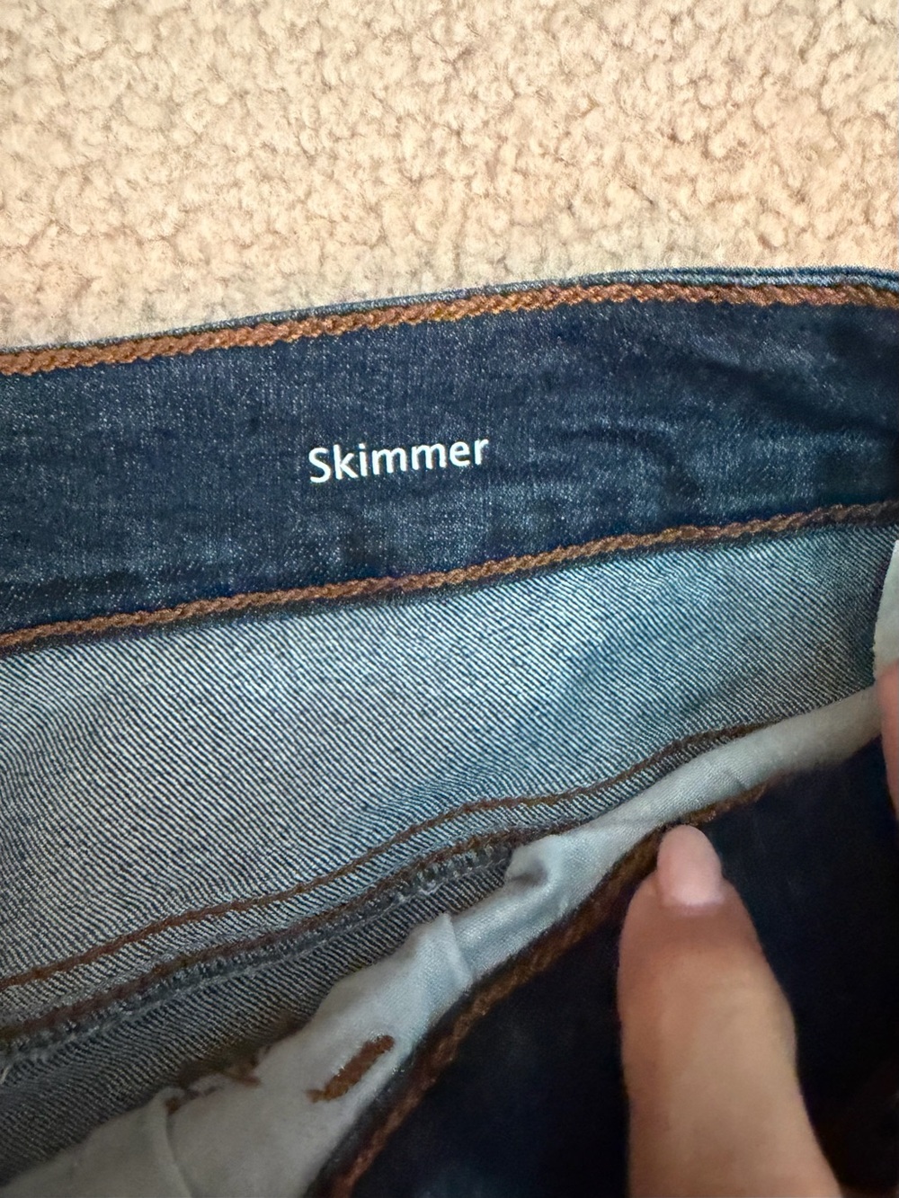 Gloria Vanderbilt Amanda Capri Jeans Women 16 Blue All Around Slimming Cuffed - Picture 7 of 12